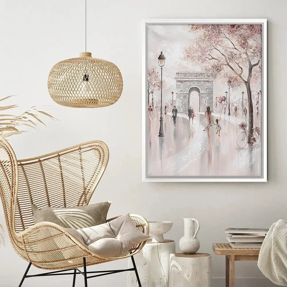 Blissful Paris Canvas Print Blissful Paris Canvas Print wall art product Isabella Karolewicz