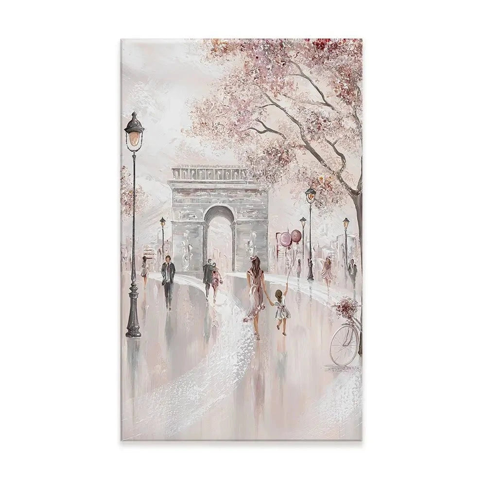 Blissful Paris Canvas Print Blissful Paris Canvas Print wall art product Isabella Karolewicz