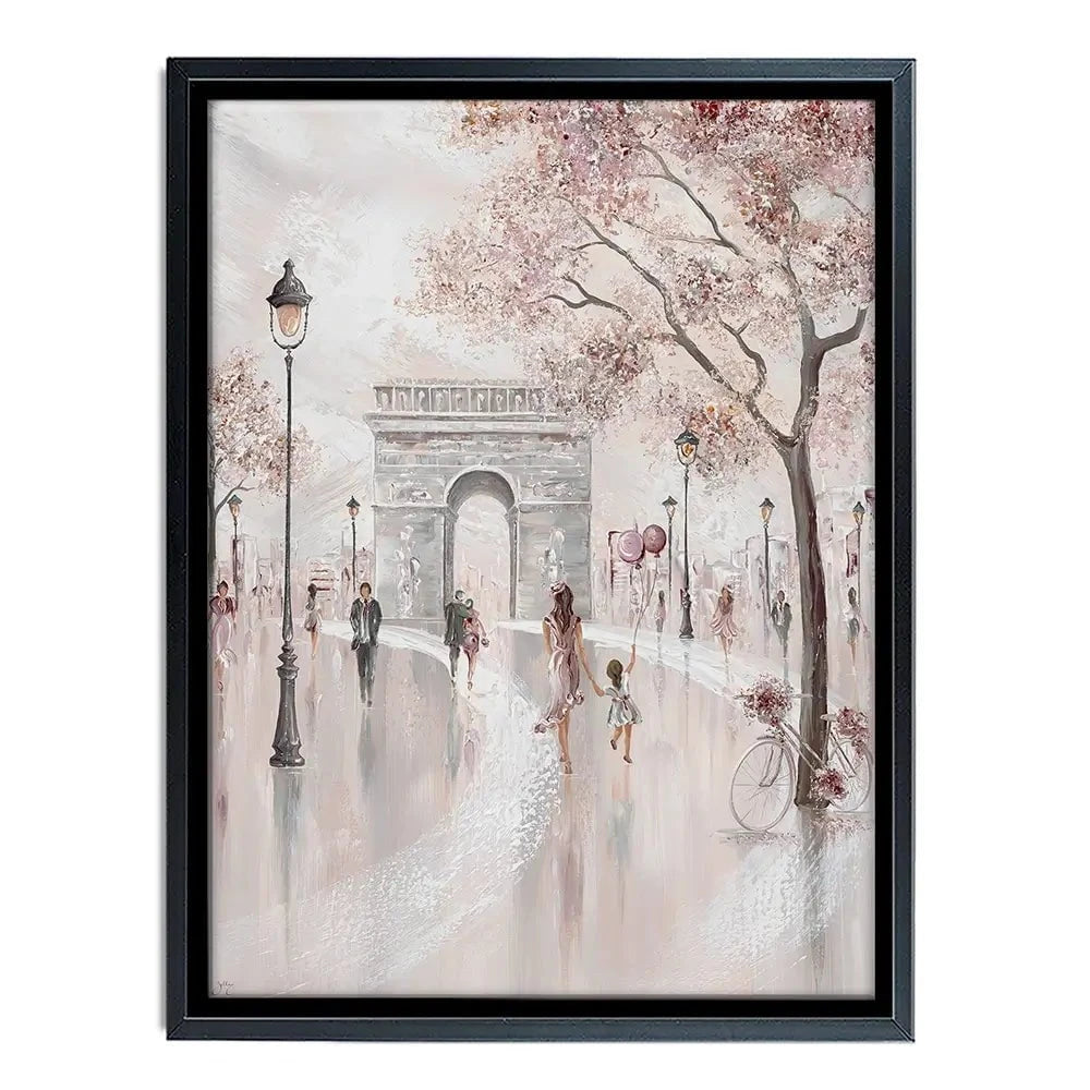 Blissful Paris Canvas Print Blissful Paris Canvas Print wall art product Isabella Karolewicz
