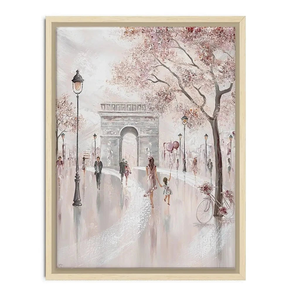 Blissful Paris Canvas Print Blissful Paris Canvas Print wall art product Isabella Karolewicz