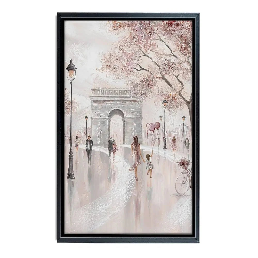 Blissful Paris Canvas Print Blissful Paris Canvas Print wall art product Isabella Karolewicz