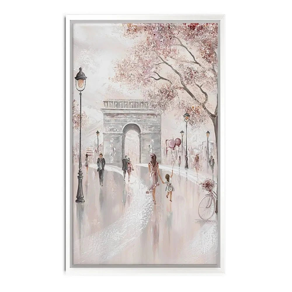 Blissful Paris Canvas Print Blissful Paris Canvas Print wall art product Isabella Karolewicz