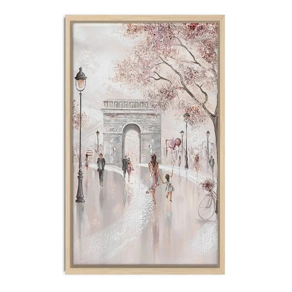 Blissful Paris Canvas Print Blissful Paris Canvas Print wall art product Isabella Karolewicz