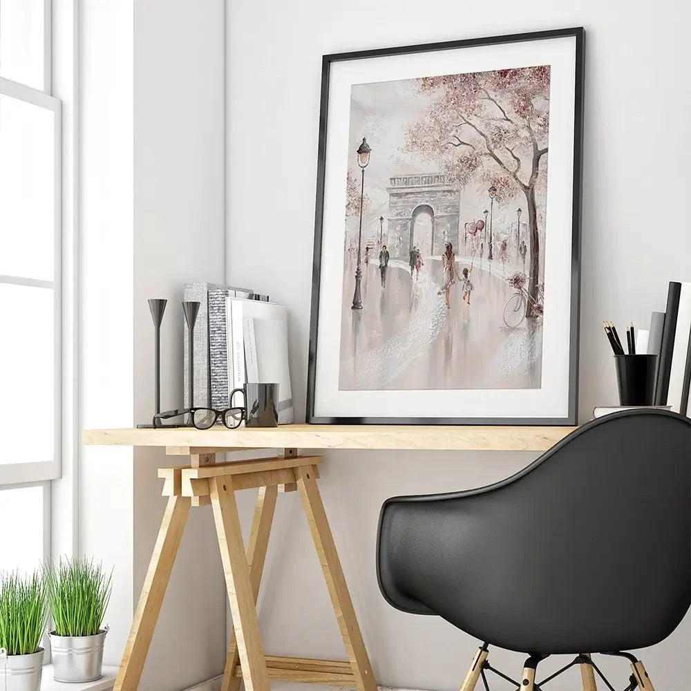 Blissful Paris Framed Art Print Blissful Paris Framed Art Print wall art product Isabella Karolewicz