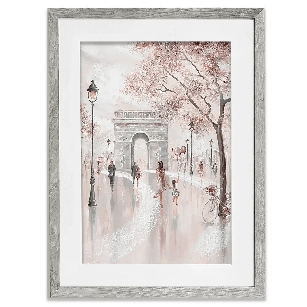 Blissful Paris Framed Art Print Blissful Paris Framed Art Print wall art product Isabella Karolewicz