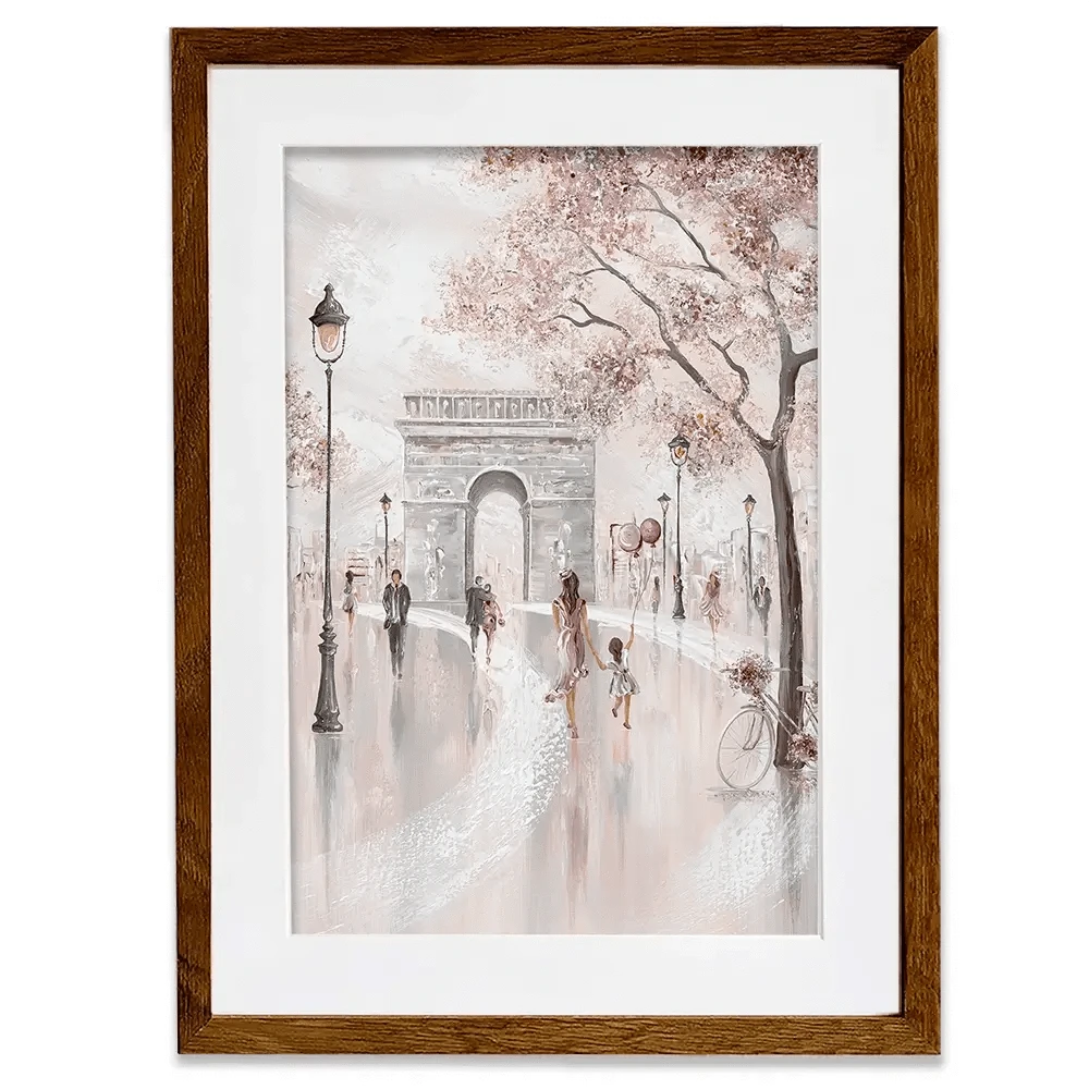 Blissful Paris Framed Art Print Blissful Paris Framed Art Print wall art product Isabella Karolewicz