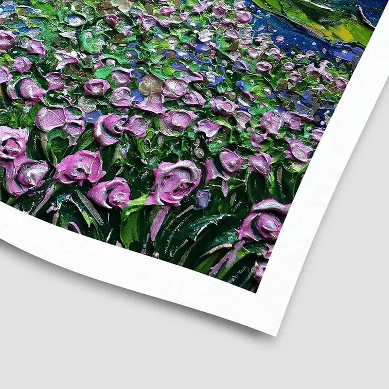 Blissful View Art Print Blissful View Art Print wall art product Nada Khatib