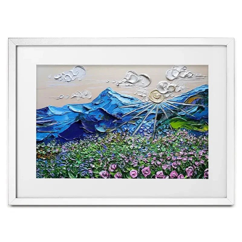 Blissful View Framed Art Print Blissful View Framed Art Print wall art product Nada Khatib