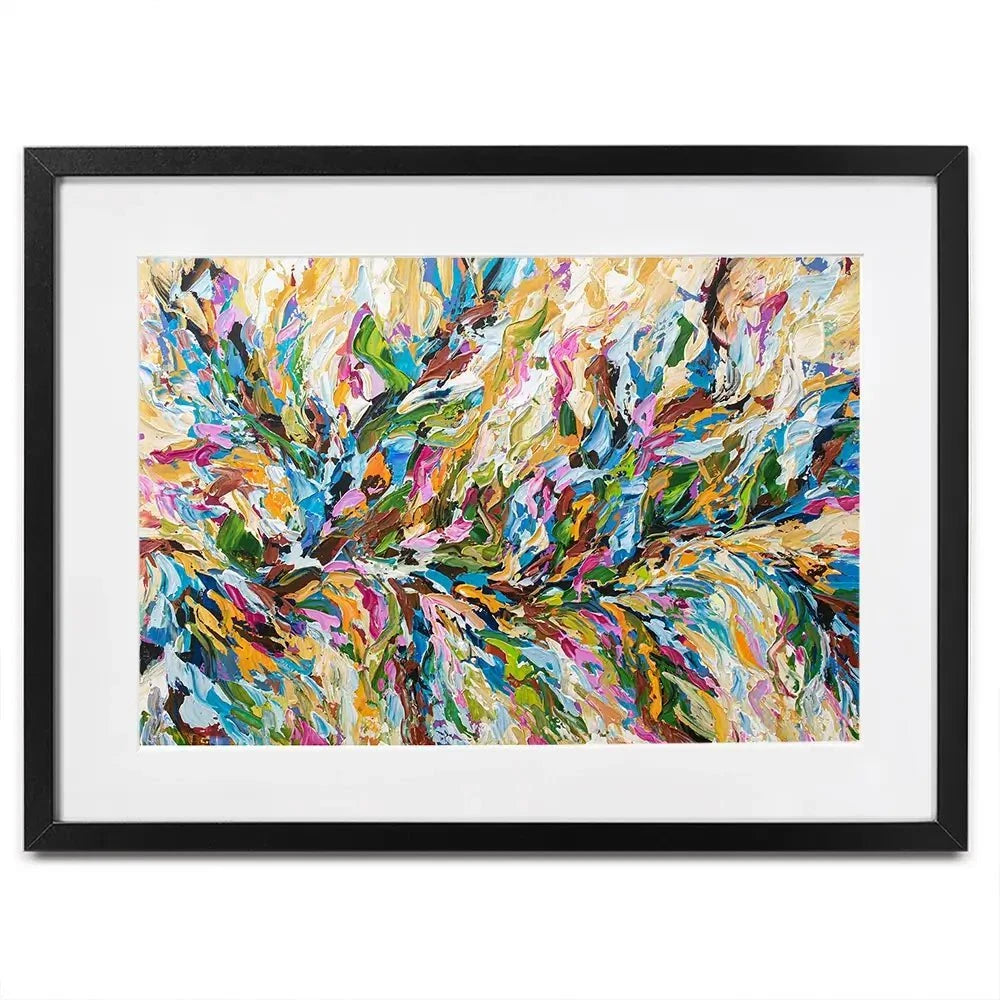 Bloom Framed Art Print Bloom Framed Art Print wall art product Olga Tkachyk