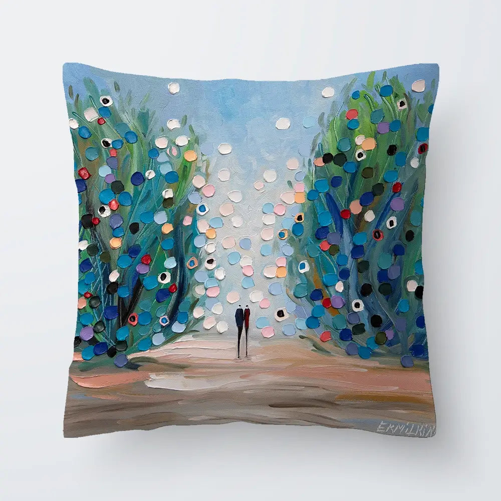 Blooming Affection Cushion Blooming Affection Cushion wall art product Ekaterina Ermilkina