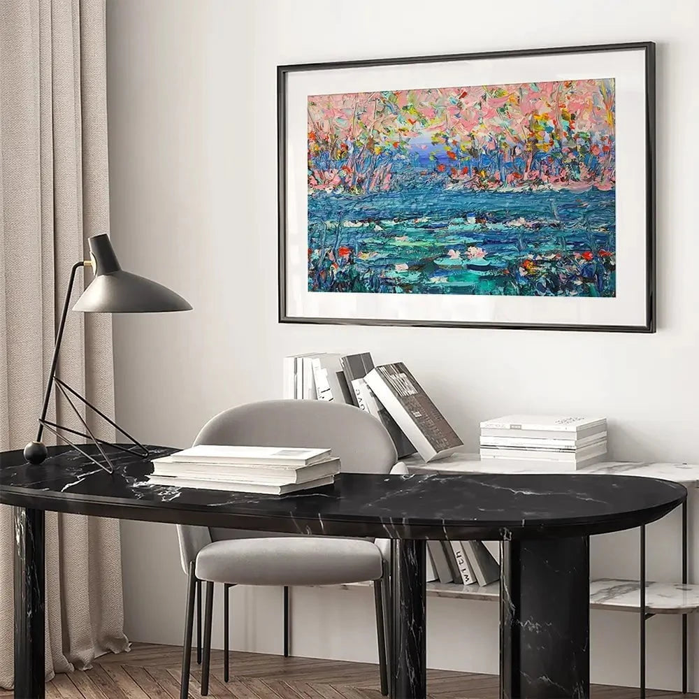 Blooming Framed Art Print Blooming Framed Art Print wall art product Ann Yuni / Shutterstock