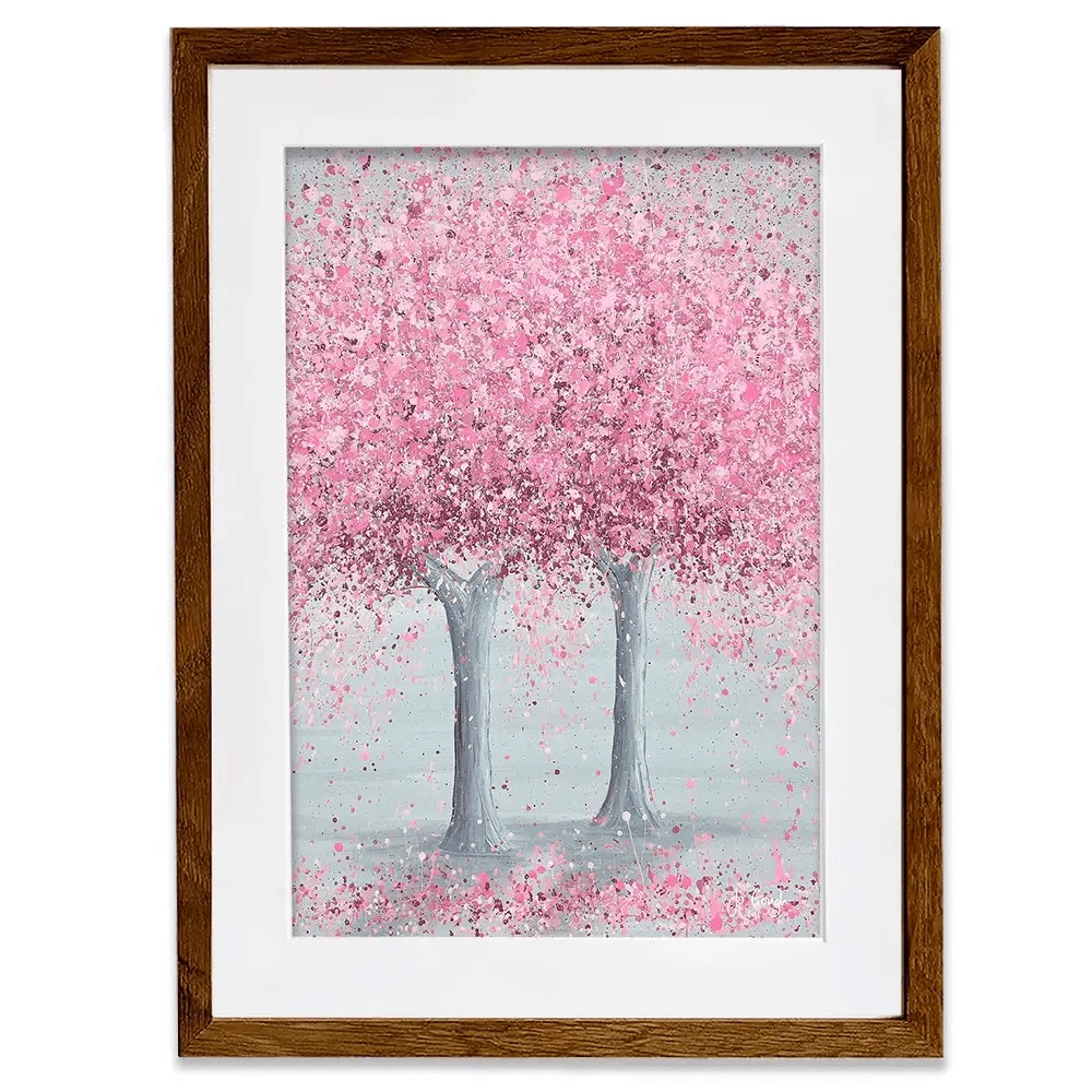Blooming Love Framed Art Print Blooming Love Framed Art Print wall art product Jo Gough