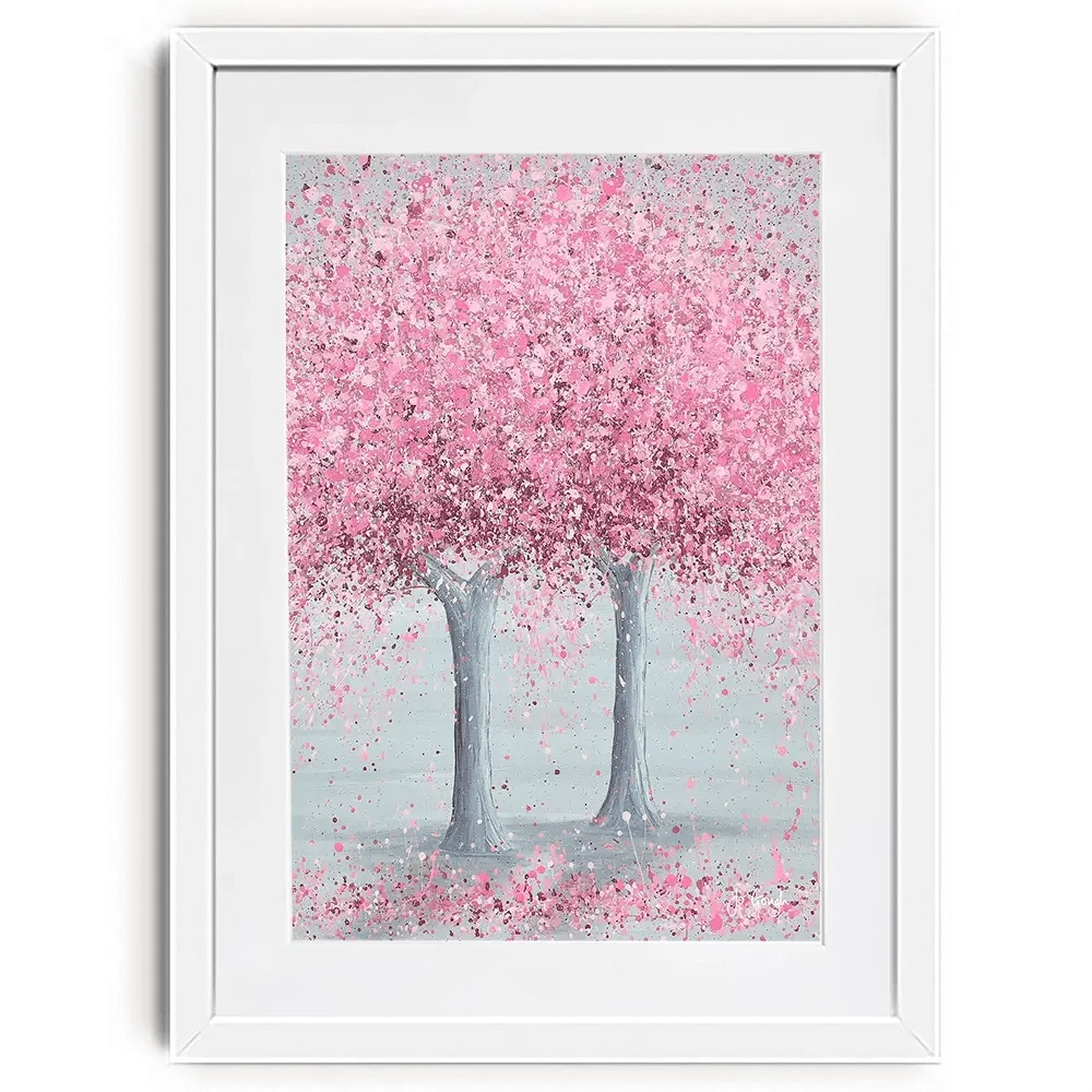 Blooming Love Framed Art Print Blooming Love Framed Art Print wall art product Jo Gough