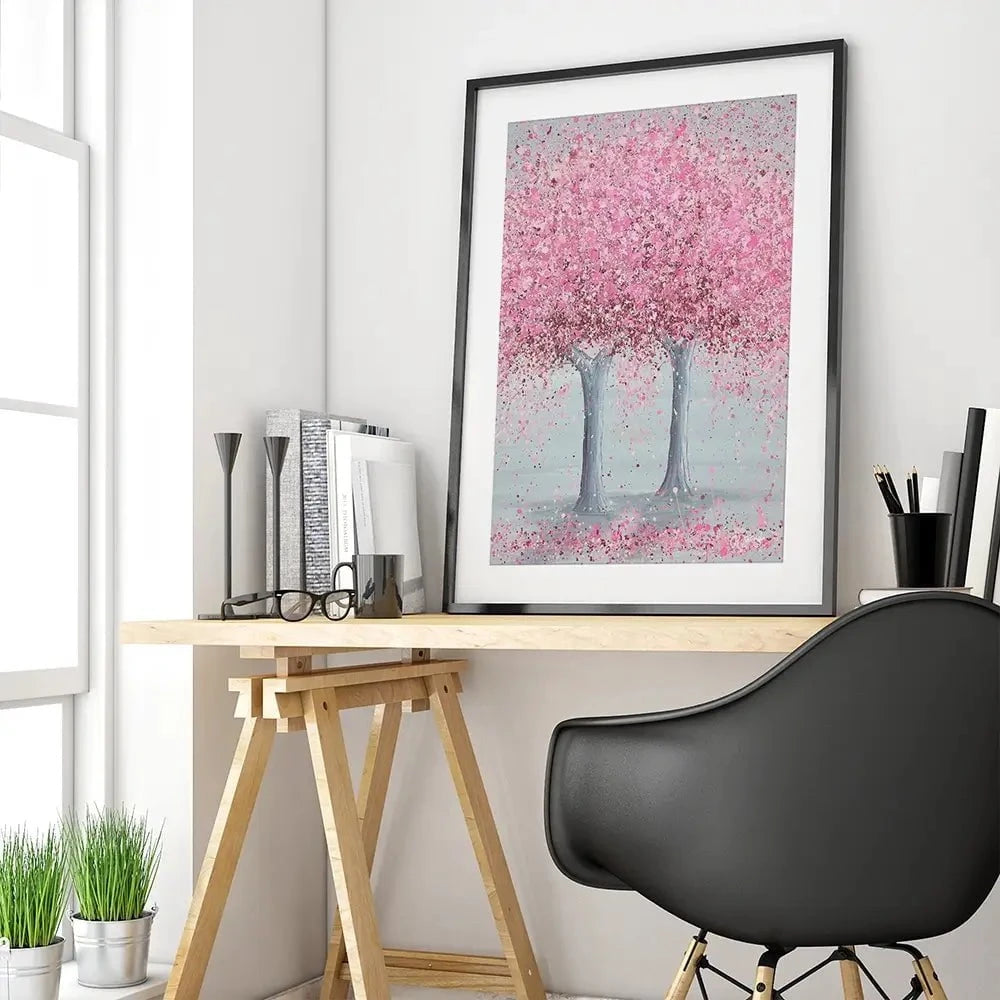 Blooming Love Framed Art Print Blooming Love Framed Art Print wall art product Jo Gough
