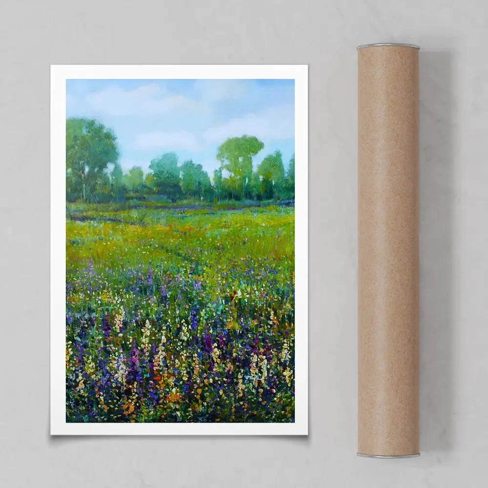 Blooming Meadow Art Print Blooming Meadow Art Print wall art product Tim O'Toole