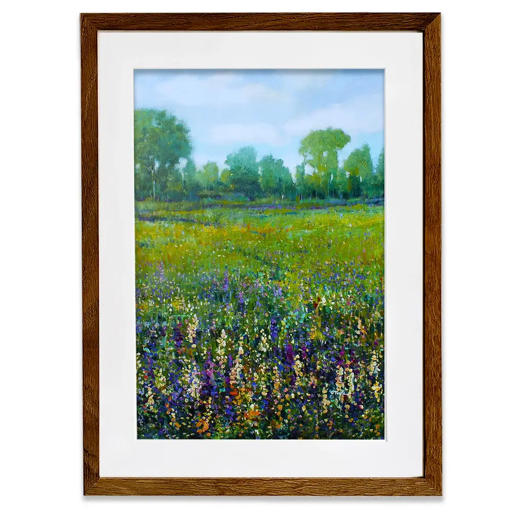 Blooming Meadow Framed Art Print Blooming Meadow Framed Art Print wall art product Tim O'Toole