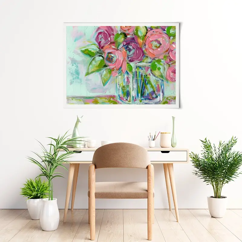 Blooms Art Print Blooms Art Print wall art product Estelle Grengs - Independent