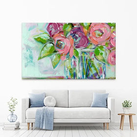 Blooms Canvas Print Blooms Canvas Print wall art product Estelle Grengs - Independent