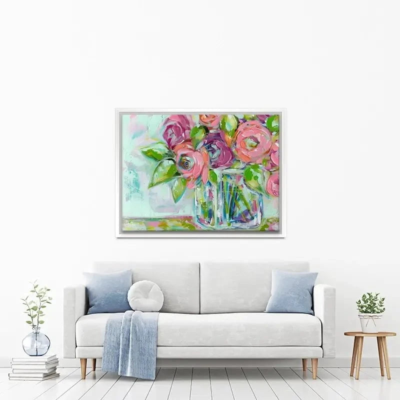 Blooms Canvas Print Blooms Canvas Print wall art product Estelle Grengs - Independent