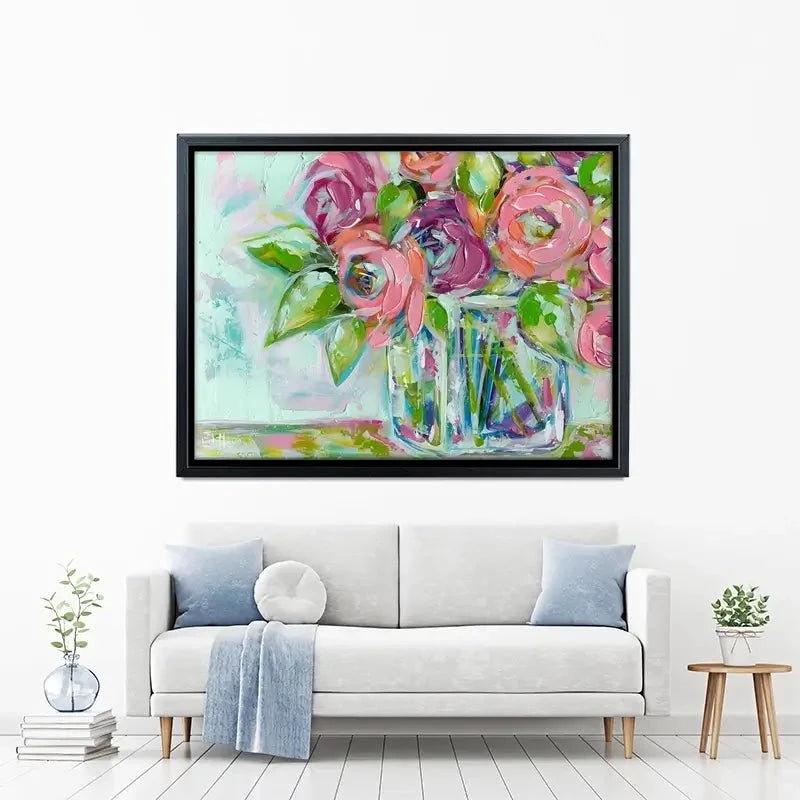 Blooms Canvas Print Blooms Canvas Print wall art product Estelle Grengs - Independent