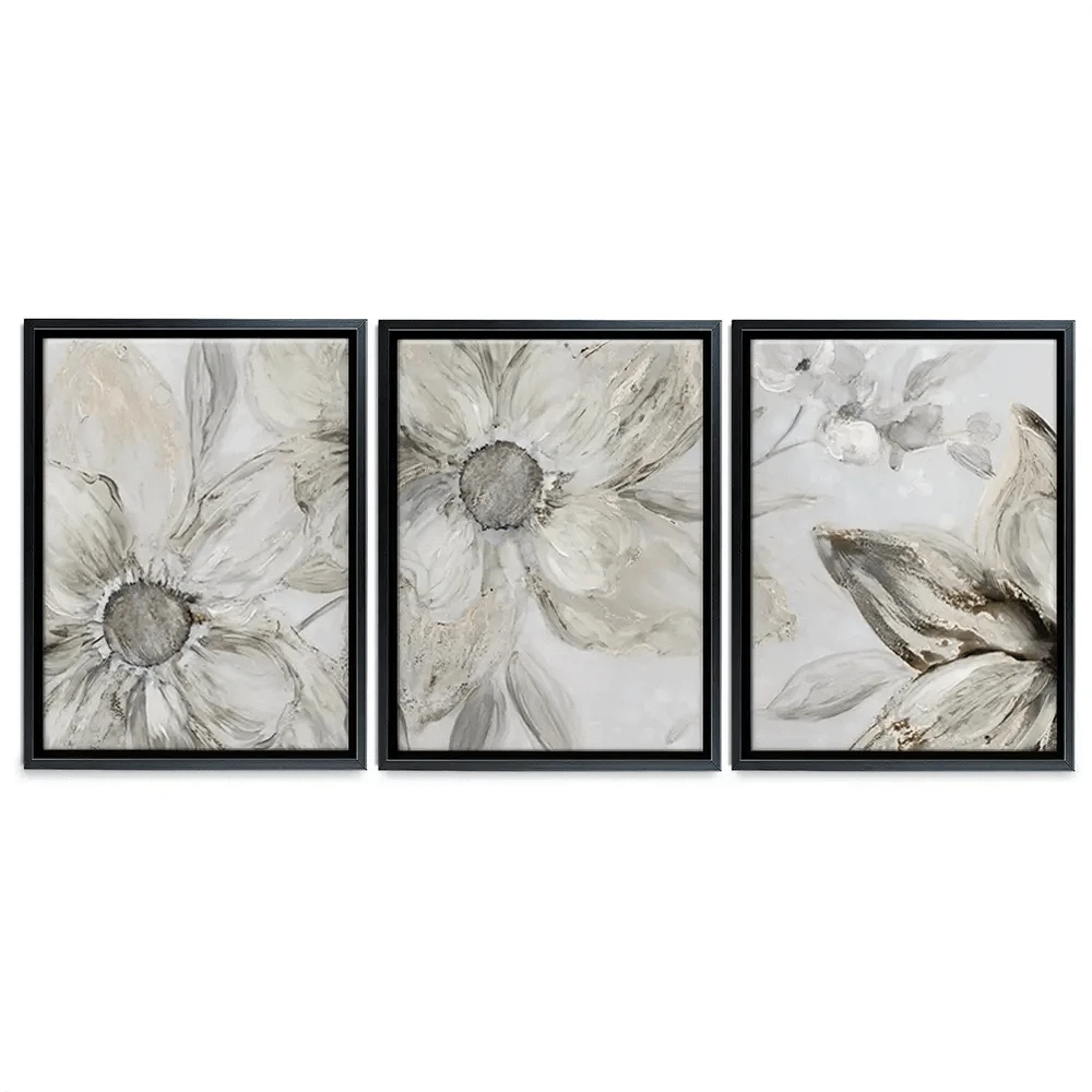 Blossom Blush Trio Canvas Print Blossom Blush Trio Canvas Print wall art product Carol Robinson