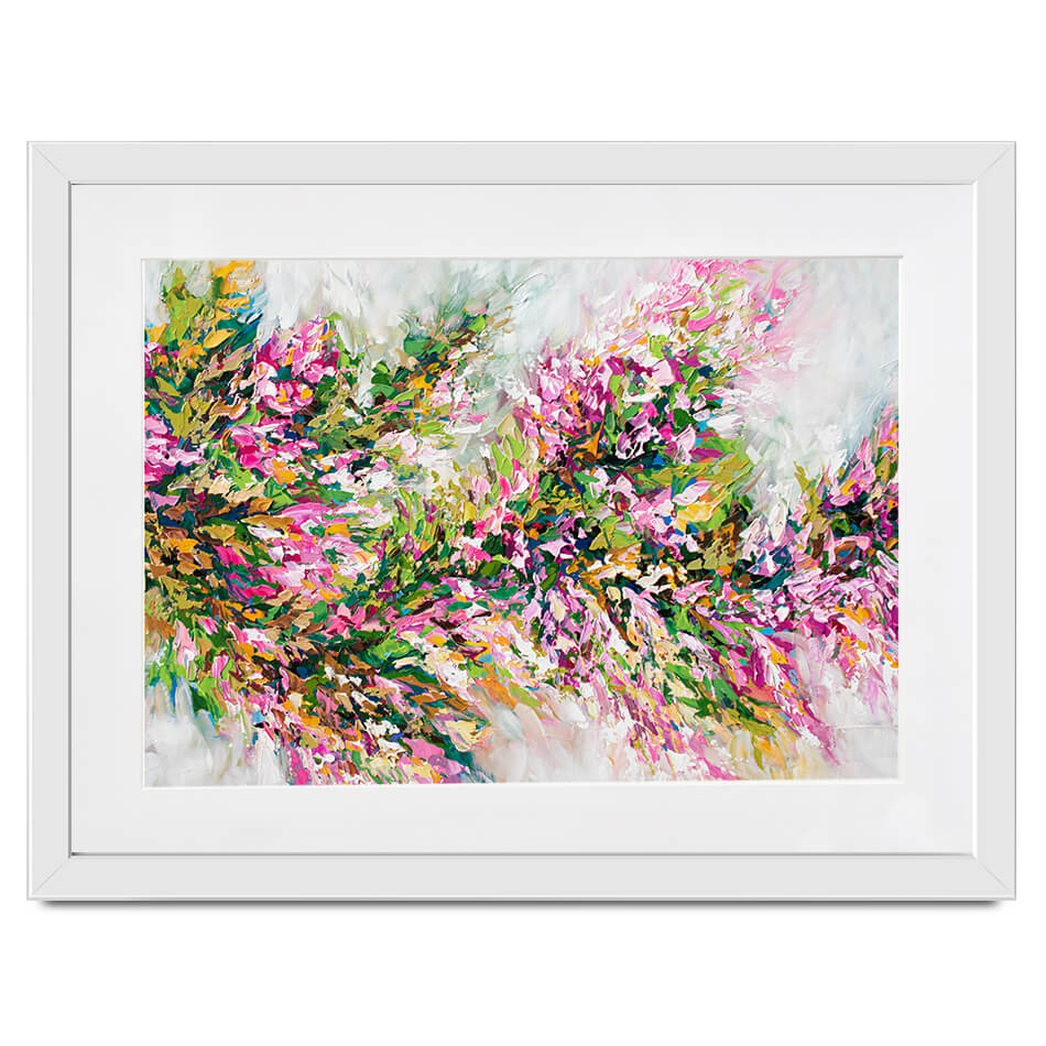 Blossom Framed Art Print Blossom Framed Art Print wall art product Olga Tkachyk