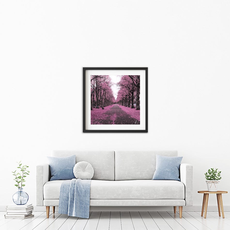 Blossom Path Framed Art Print wall art product Aimee Linzi