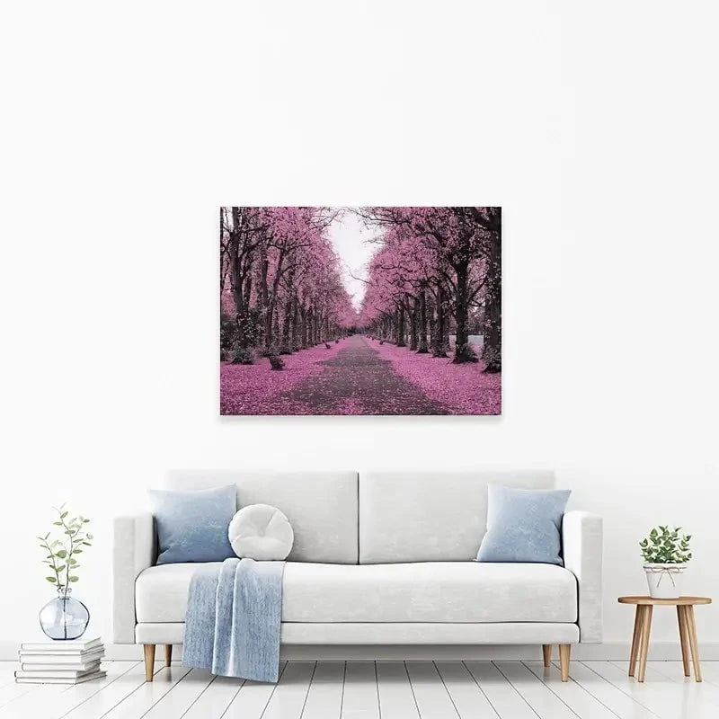 Blossom Path Landscape Canvas Print Blossom Path Landscape Canvas Print wall art product Aimee Linzi