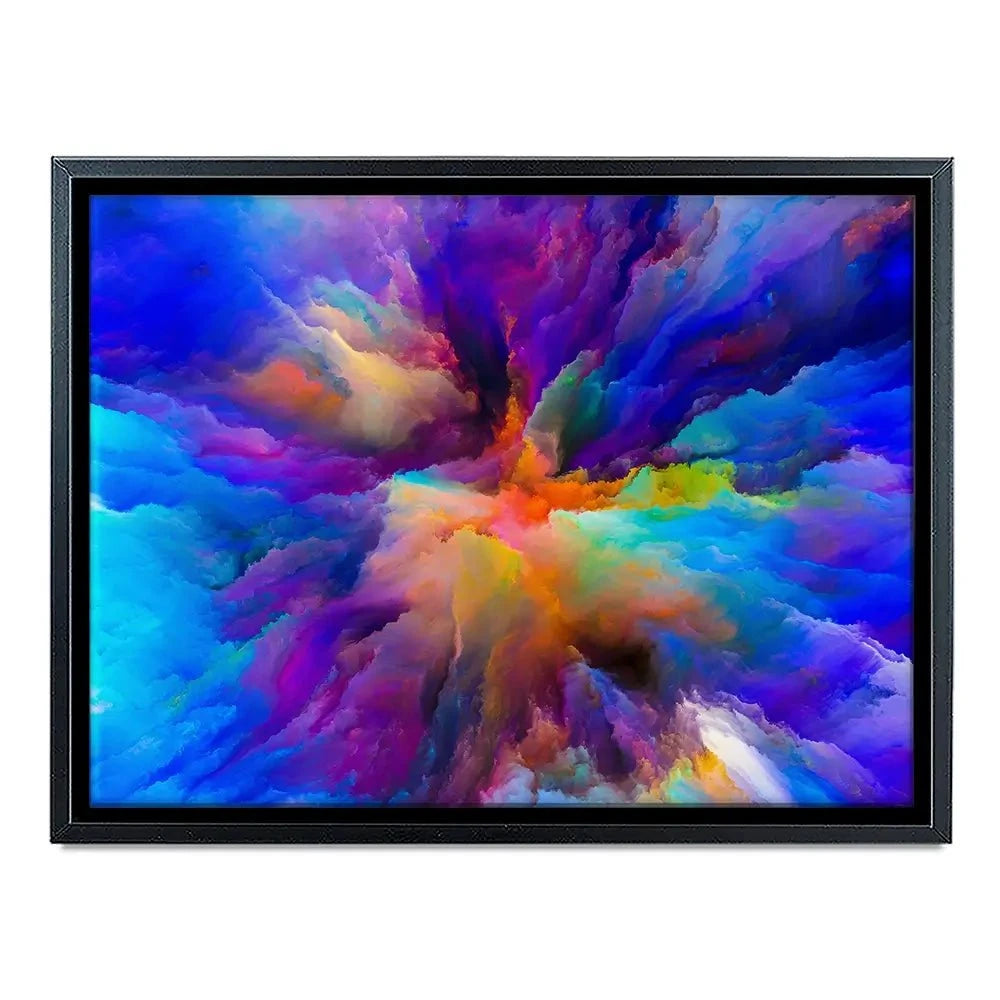 Blue Abstract Canvas Print Blue Abstract Canvas Print wall art product agsandrew / Shutterstock