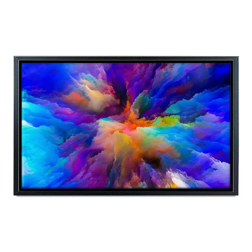 Blue Abstract Canvas Print Blue Abstract Canvas Print wall art product agsandrew / Shutterstock