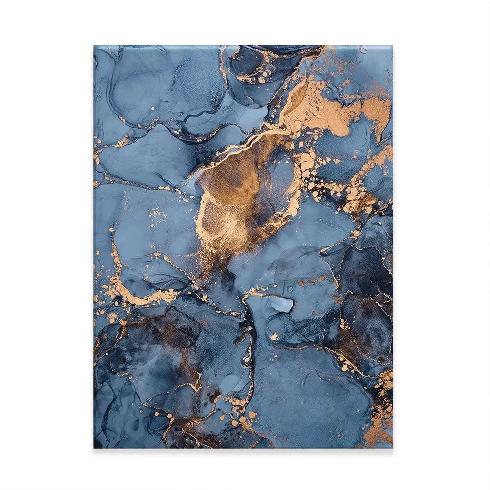 Blue And Bronze Canvas Print Blue And Bronze Canvas Print wall art product djero.adlibeshe yahoo.com / Shutterstock