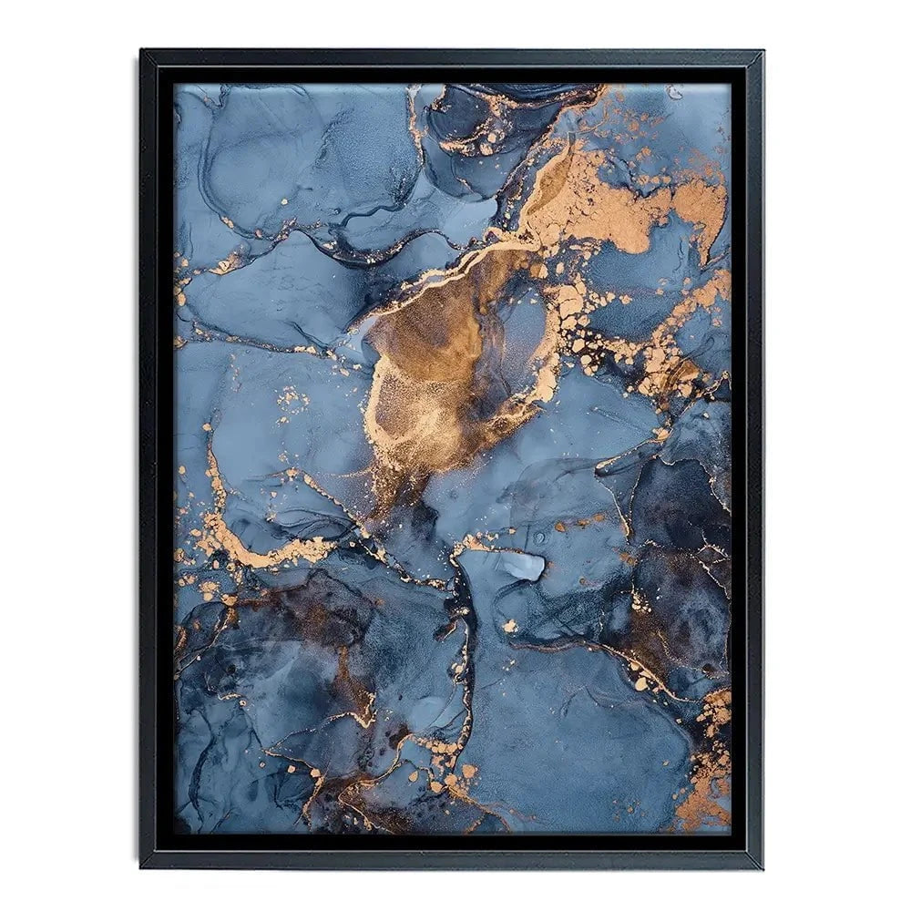 Blue And Bronze Canvas Print Blue And Bronze Canvas Print wall art product djero.adlibeshe yahoo.com / Shutterstock