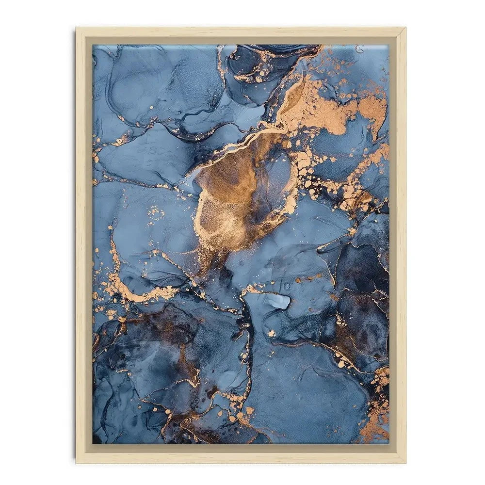 Blue And Bronze Canvas Print Blue And Bronze Canvas Print wall art product djero.adlibeshe yahoo.com / Shutterstock