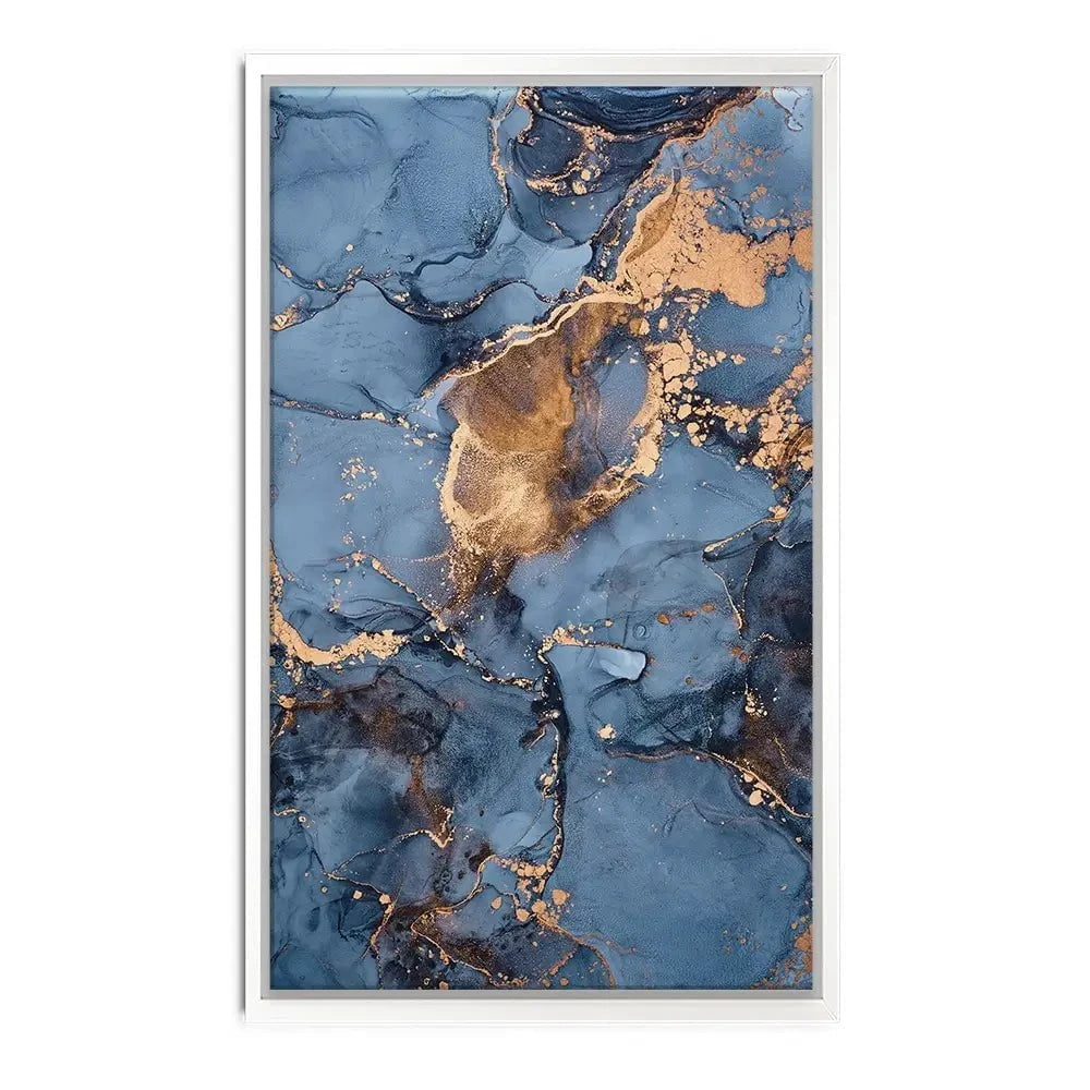Blue And Bronze Canvas Print Blue And Bronze Canvas Print wall art product djero.adlibeshe yahoo.com / Shutterstock