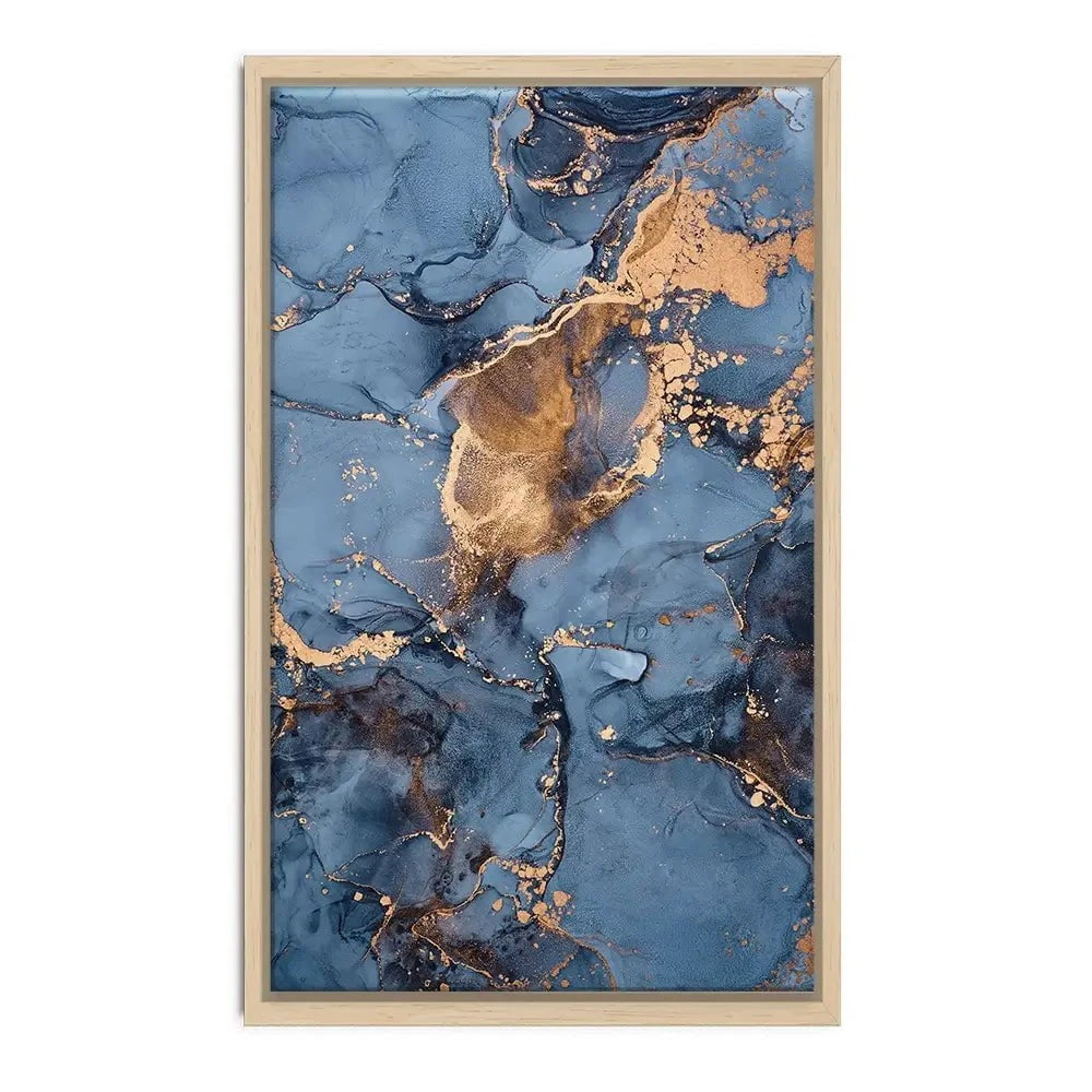 Blue And Bronze Canvas Print Blue And Bronze Canvas Print wall art product djero.adlibeshe yahoo.com / Shutterstock