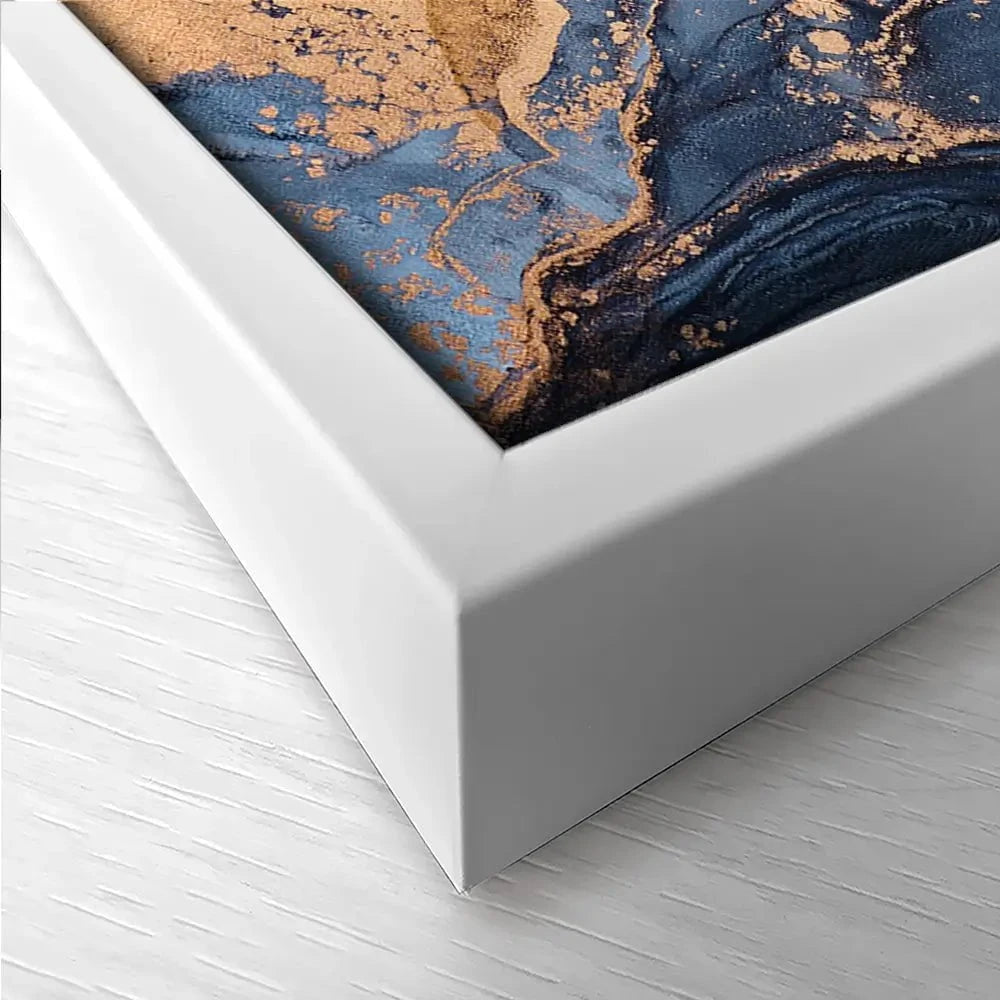 Blue And Bronze Trio Canvas Print Blue And Bronze Trio Canvas Print wall art product djero.adlibeshe yahoo.com / Shutterstock
