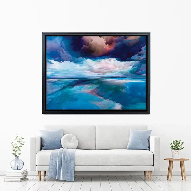 Blue Cloudscape Canvas Print Blue Cloudscape Canvas Print wall art product agsandrew / Shutterstock