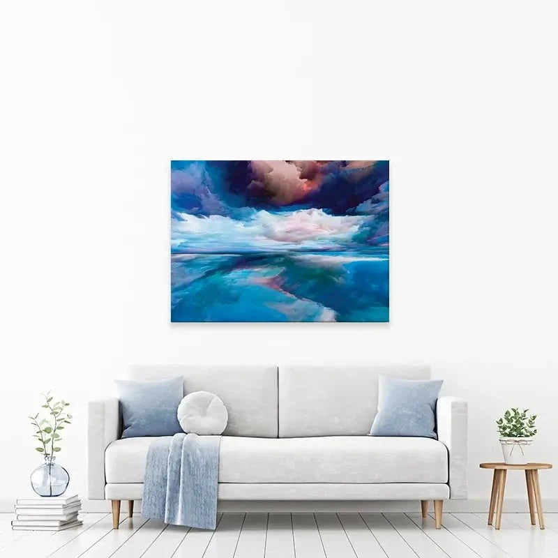 Blue Cloudscape Canvas Print Blue Cloudscape Canvas Print wall art product agsandrew / Shutterstock
