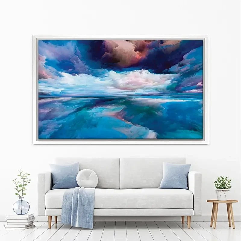 Blue Cloudscape Canvas Print Blue Cloudscape Canvas Print wall art product agsandrew / Shutterstock