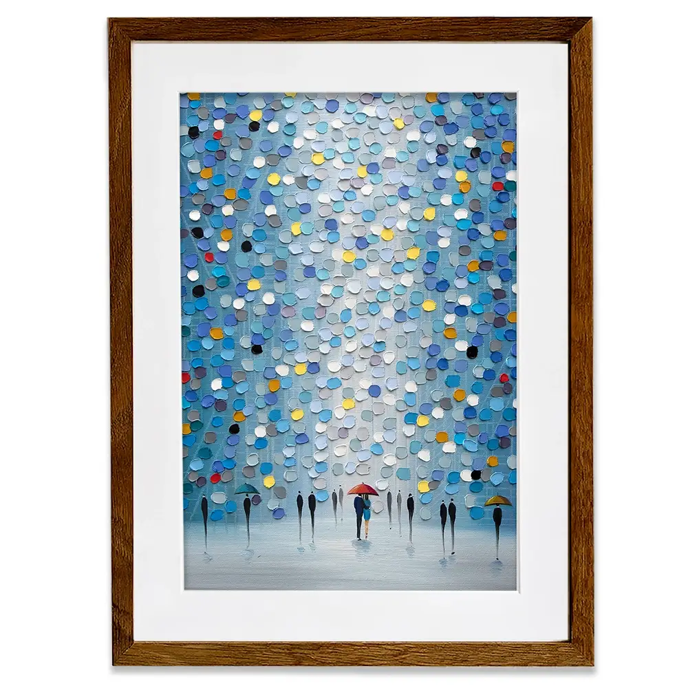 Blue Heaven Framed Art Print Blue Heaven Framed Art Print wall art product Ekaterina Ermilkina