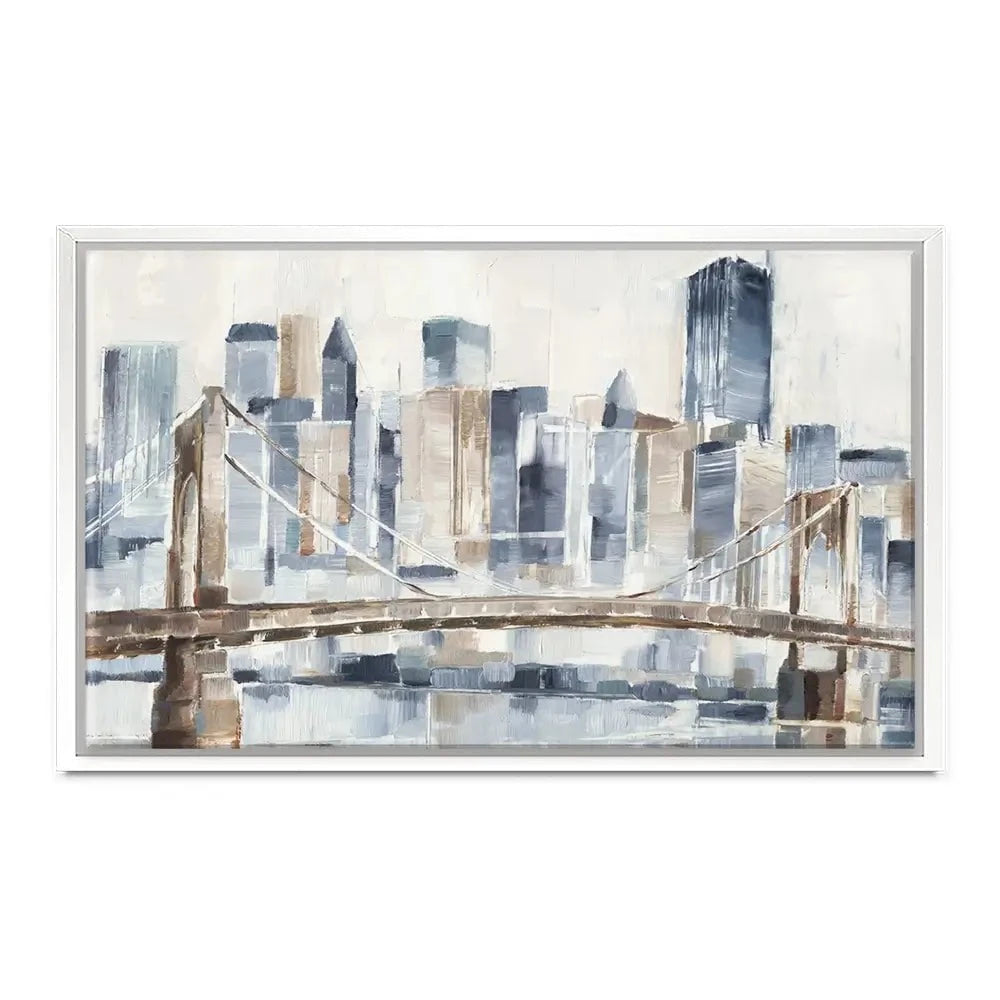 Blue Hour Canvas Print Blue Hour Canvas Print wall art product Ethan Harper
