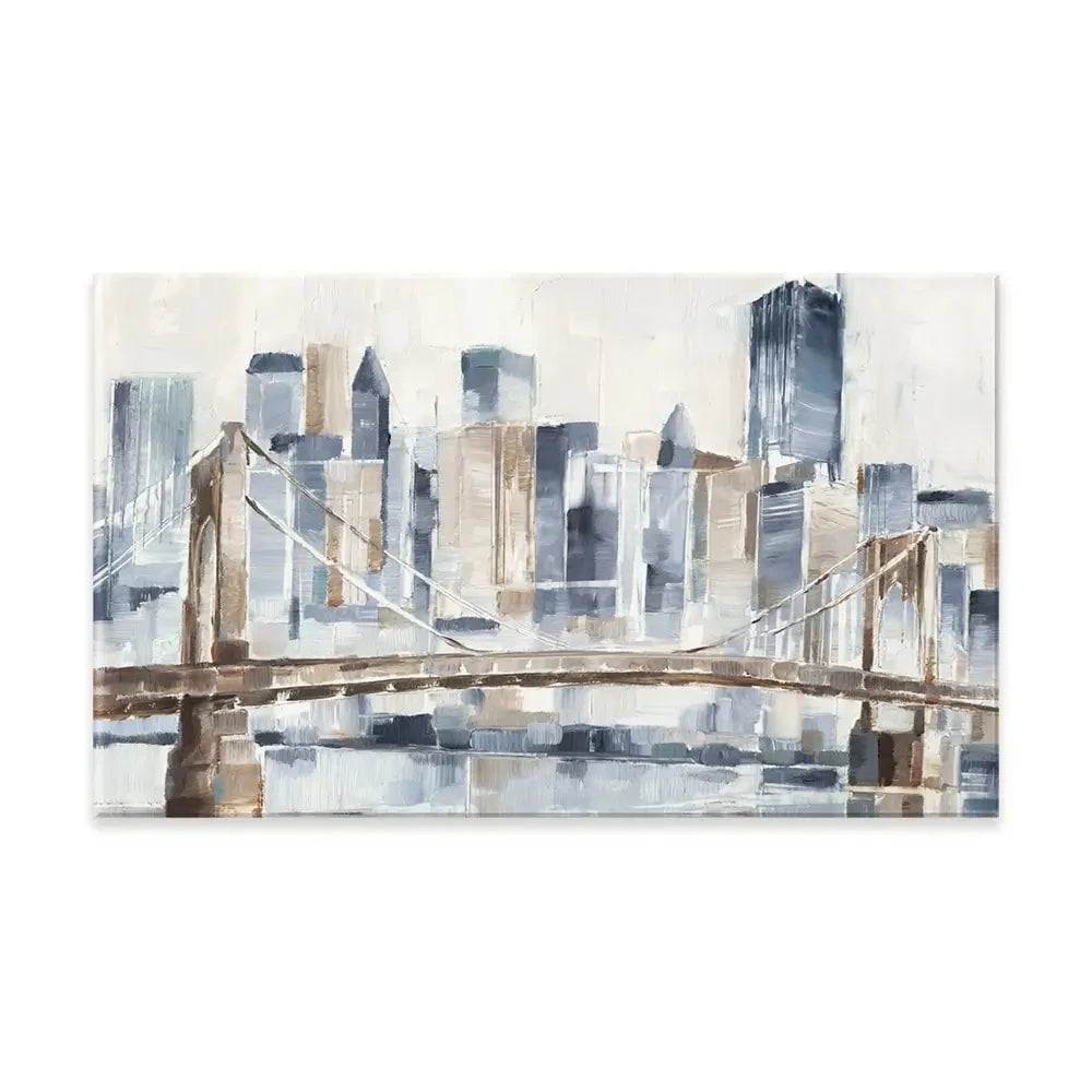 Blue Hour Canvas Print Blue Hour Canvas Print wall art product Ethan Harper