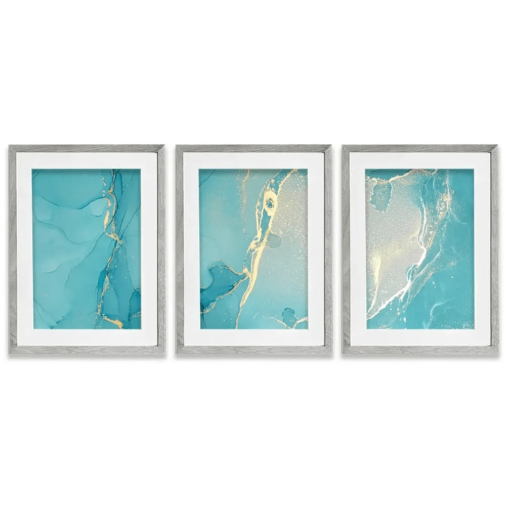 Blue Marble Framed Art Print Trio Blue Marble Framed Art Print Trio wall art product djero.adlibeshe yahoo.com / Shutterstock