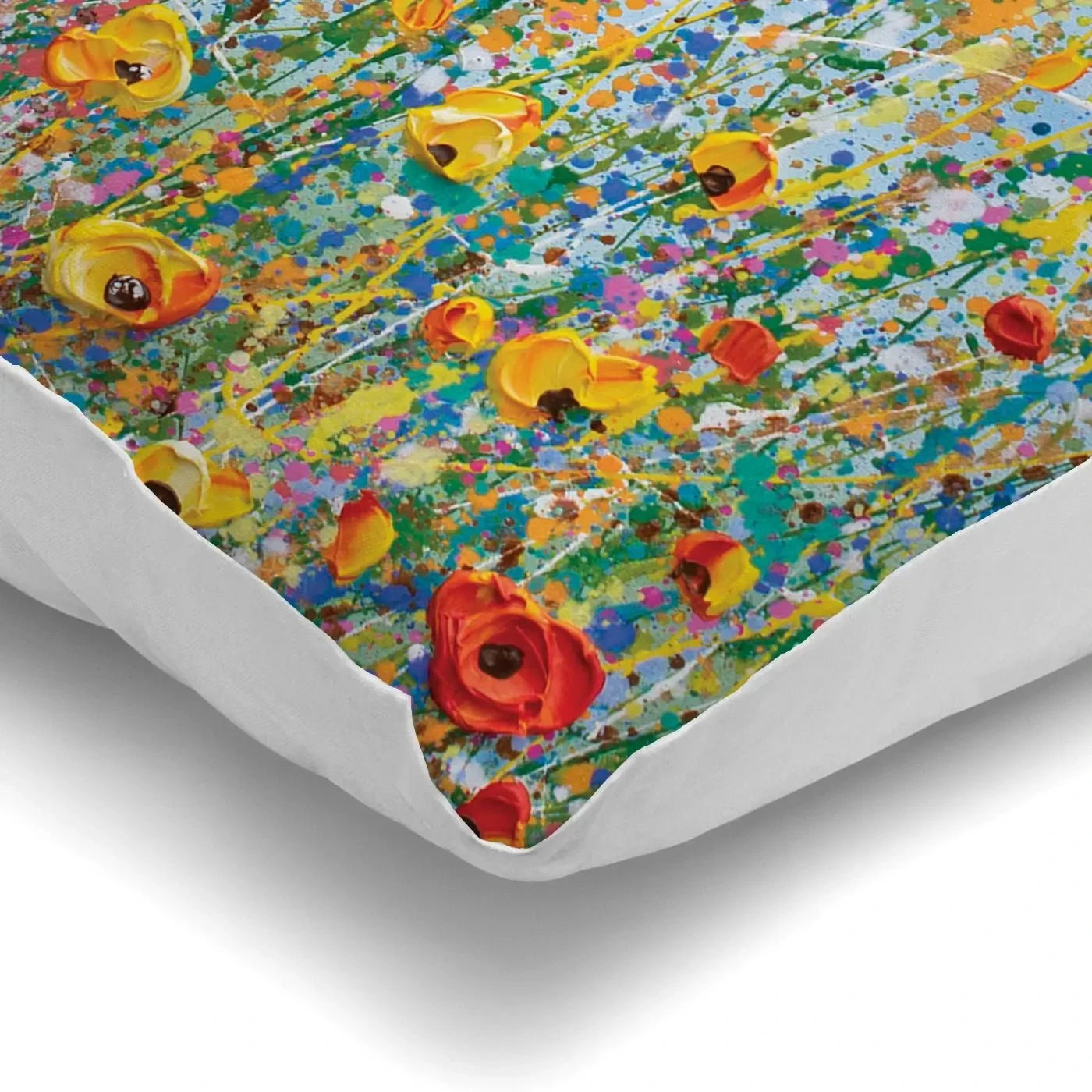 Blue Meadow Cushion Blue Meadow Cushion wall art product Olga Tkachyk