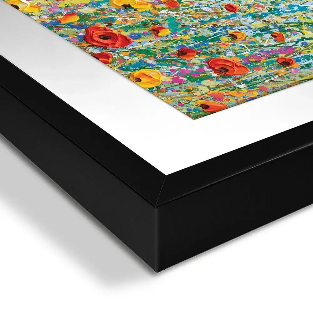 Blue Meadow Framed Art Print Blue Meadow Framed Art Print wall art product Olga Tkachyk