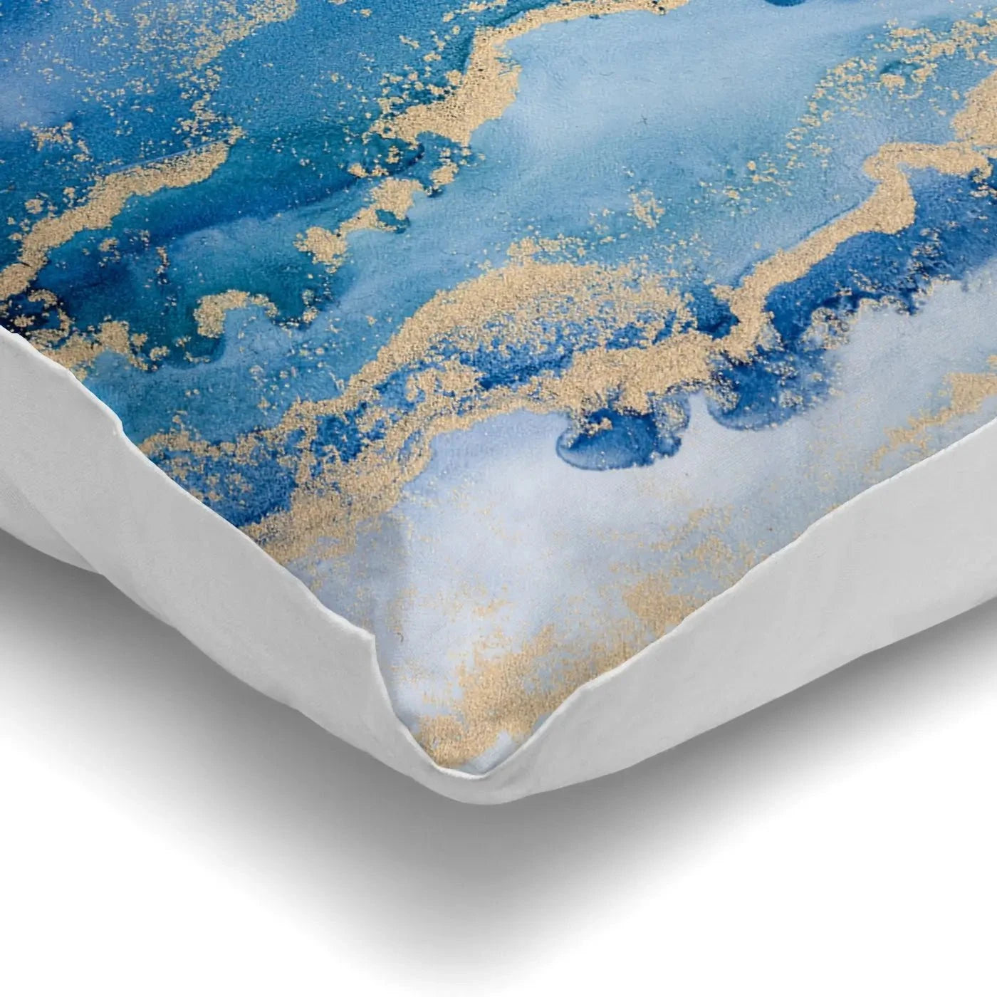 Blue Ombre Marble Cushion Blue Ombre Marble Cushion wall art product Blue Planet Studio / Shutterstock