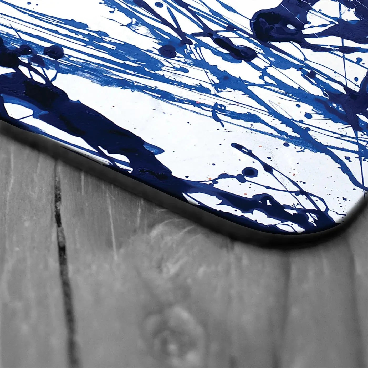 Blue Paint Spatter Coaster Set Blue Paint Spatter Coaster Set wall art product Nataliya Sdobnikova / Shutterstock