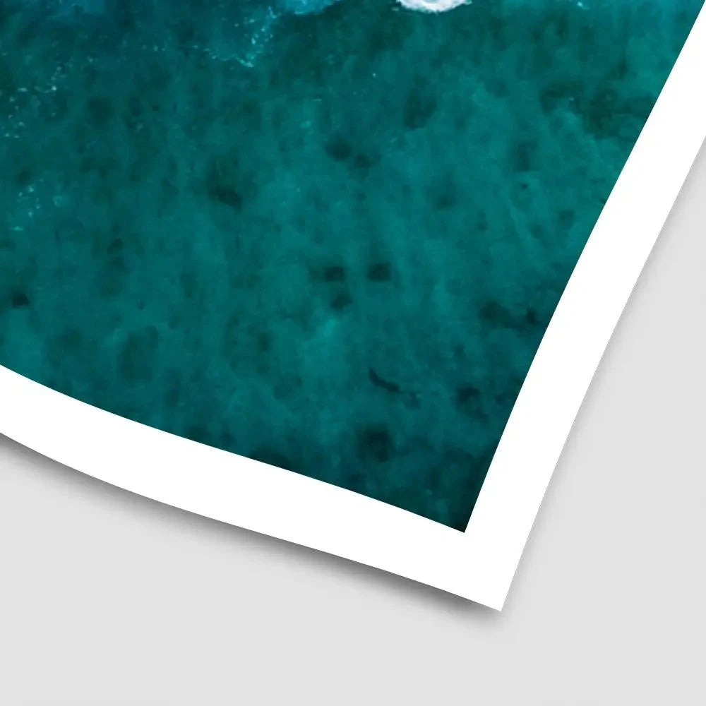 Blue Sea Art Print Blue Sea Art Print wall art product Treechild