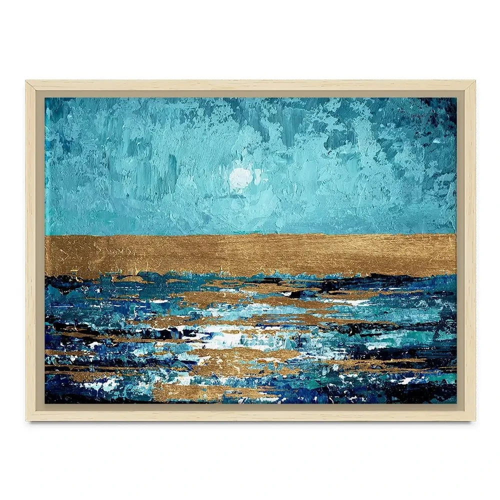 Blue Sunset Canvas Print Blue Sunset Canvas Print wall art product Svetlana Aleynikova