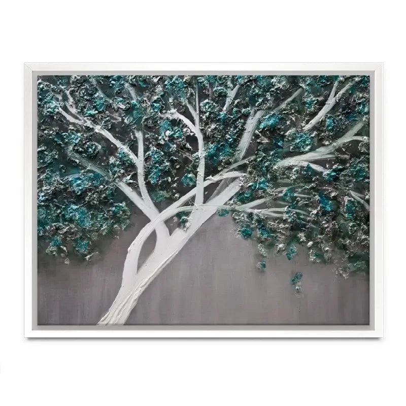 Blue Tree Of Life Canvas Print Blue Tree Of Life Canvas Print wall art product Osnat Tzadok